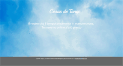 Desktop Screenshot of cosasdetango.com